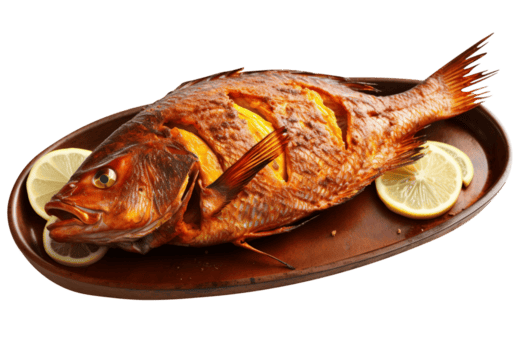 fried fish whole