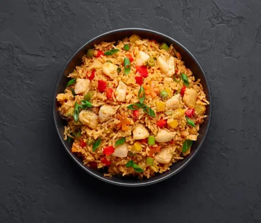 chicken schezwan fried rice