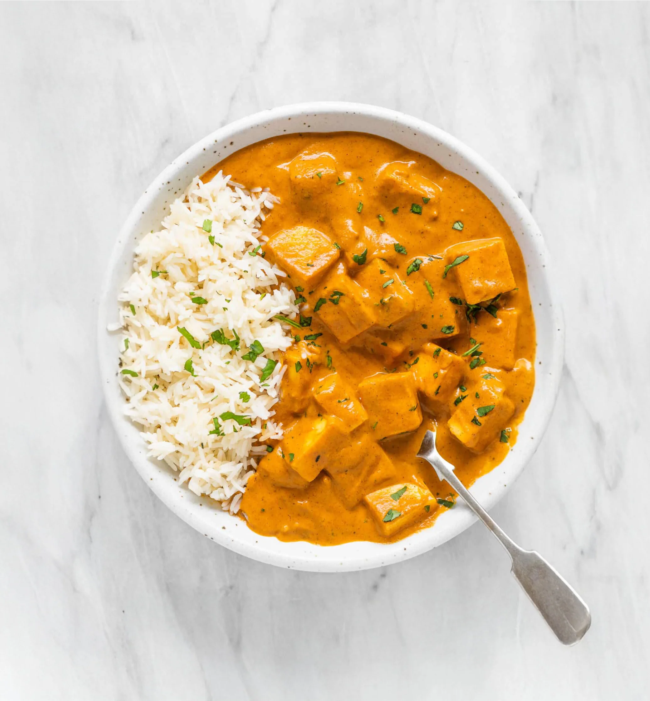 butter paneer rice